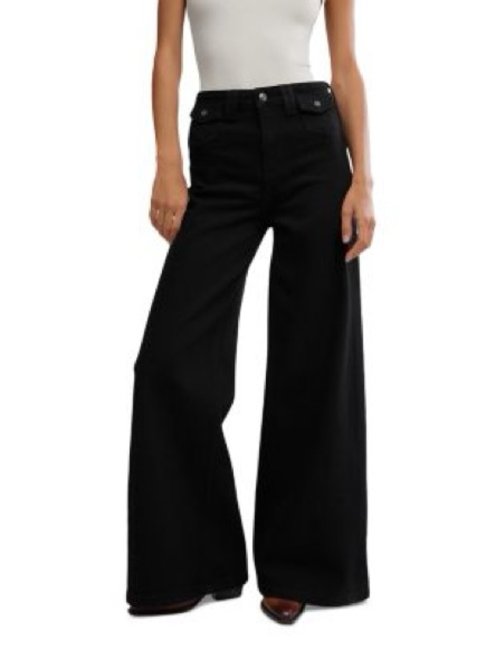 NWT WE THE FREE KELLEE HIGH RISE PALAZZO JEANS